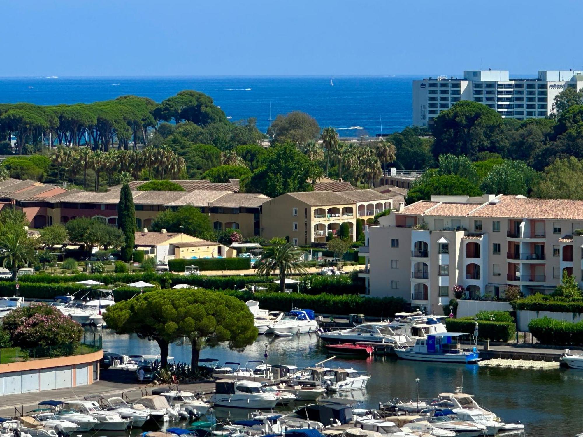 Appartement T3 De Standing Vue Mer Et Marina Mandelieu-la-Napoule Exterior foto