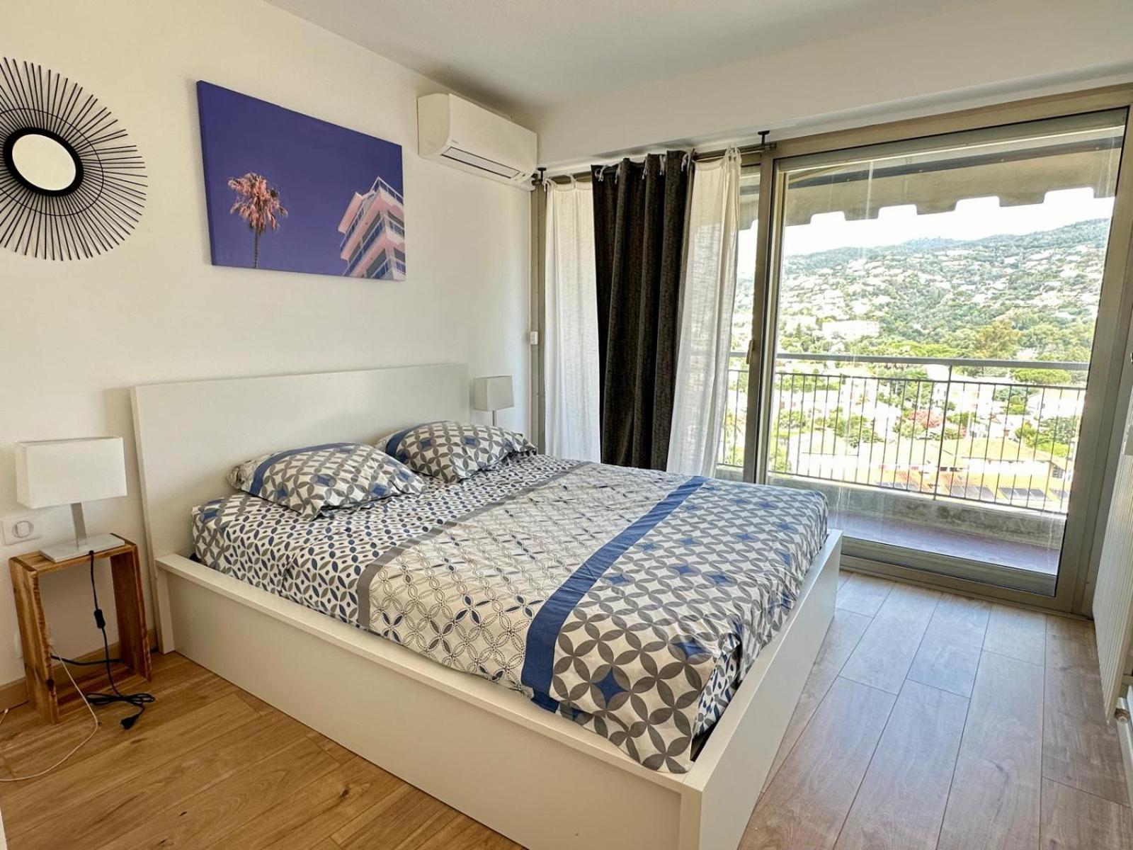 Appartement T3 De Standing Vue Mer Et Marina Mandelieu-la-Napoule Exterior foto